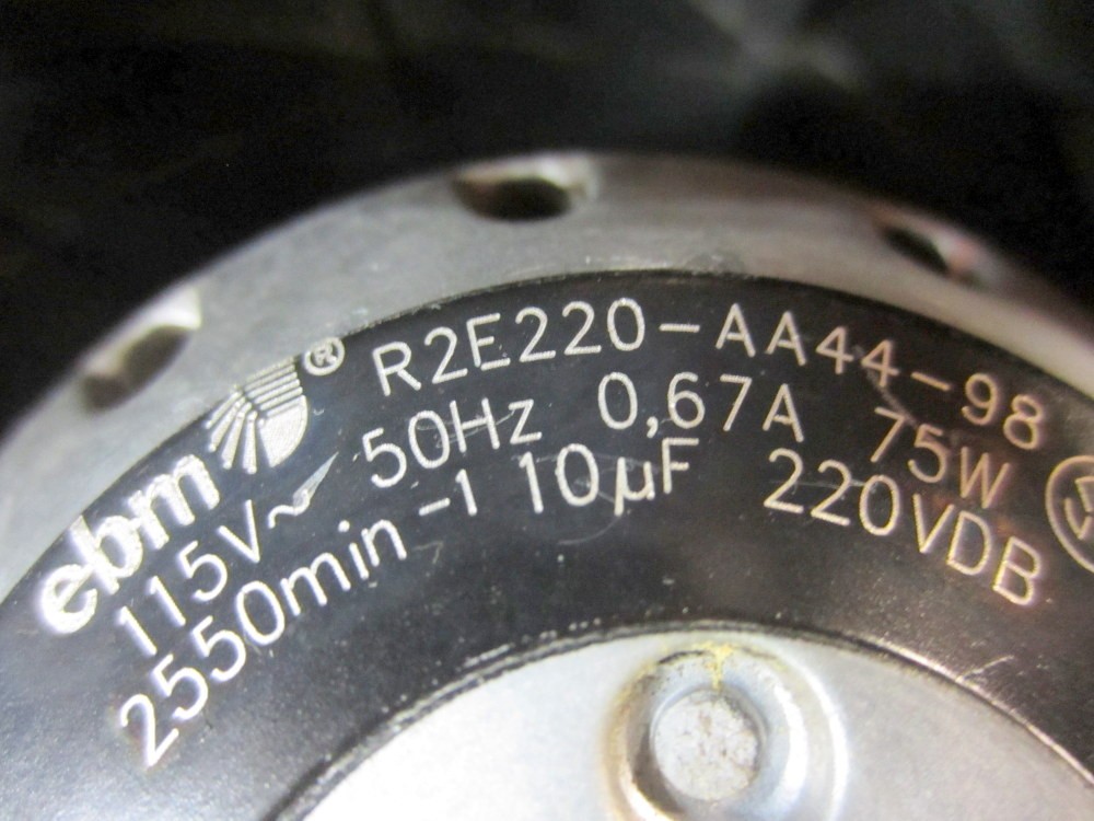 EBM R2E220-AA44-98 Motorized Impeller R2E220AA4498