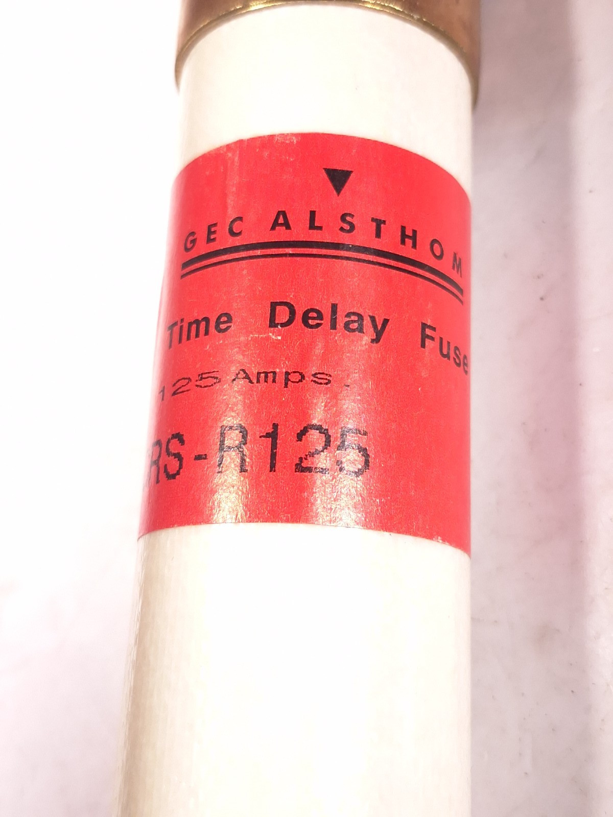 GEC ALSTHOM CRS-R125 TIME DELAY FUSE 125A
