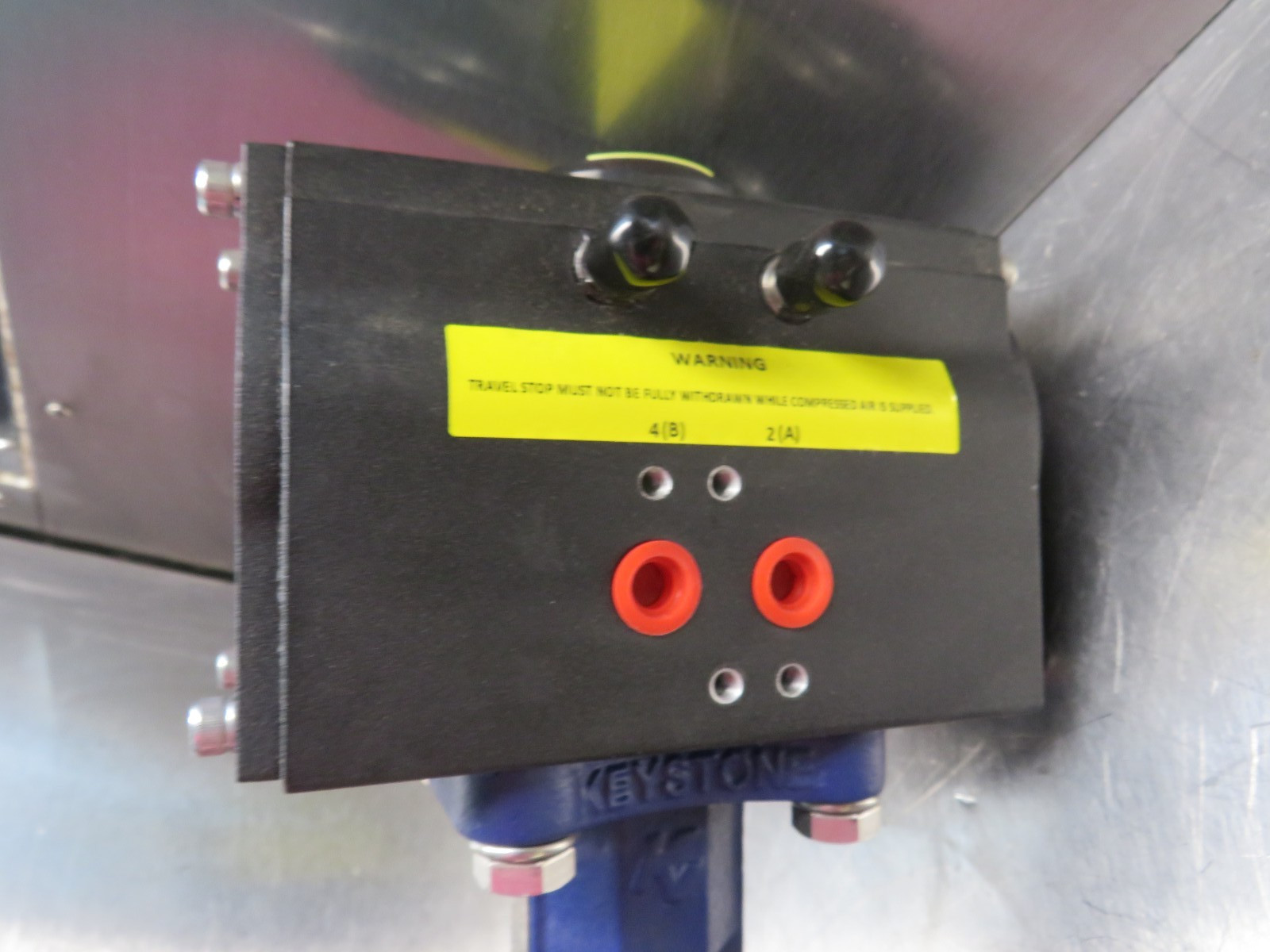 Keystone GR-0080W0A10016-D1S00S0E000KB w/ F89U-004 DA Actuator