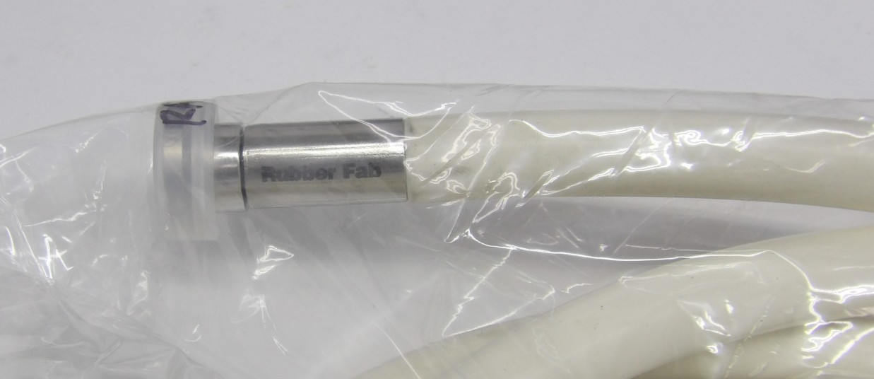 3/8” Supreme Flex Assy with Silicone Cover and 1/2″ Mini Tri Clamps, OAL: 72″