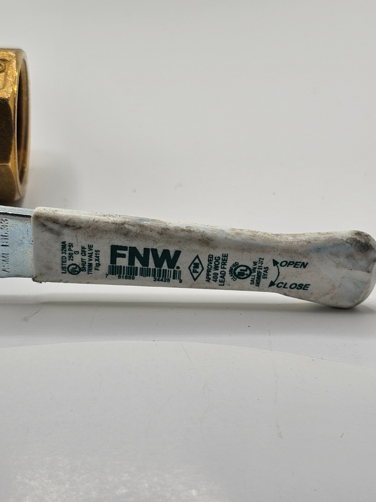 FNW FNWX415G SHUTOFF TRIM VALVE 1″ 125G-5G CW510L DN25 PN40 1/2psig 400WOG