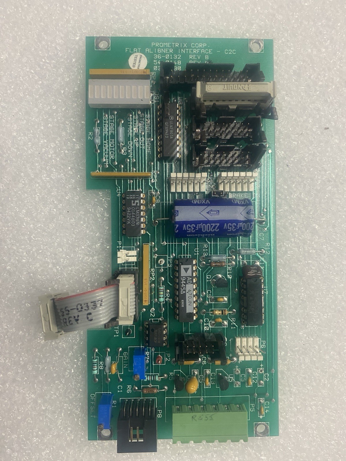 PROMETRIX FLAT ALINER INTERFACE 36-0132/54-0148/03-0030