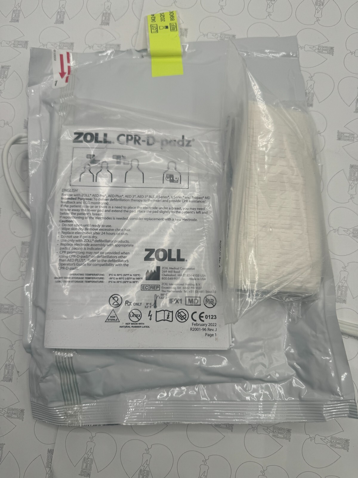Zoll CPR-D-Padz 8900-0800-01 Expire 2031