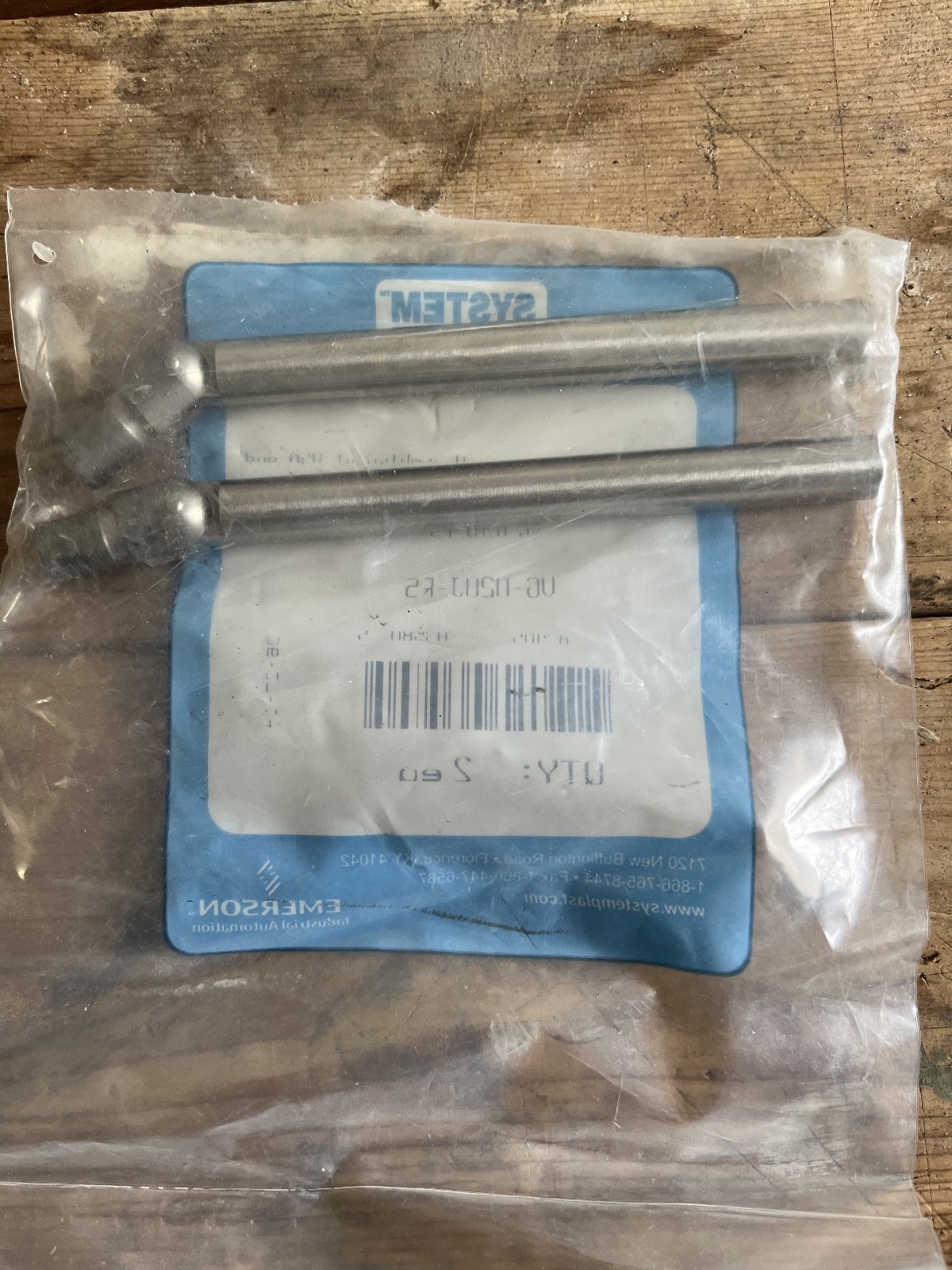 (PACK OF 2) SYSTEM PLAST VG-020-R5 VG020R5 ADJUSTING ROD NEW