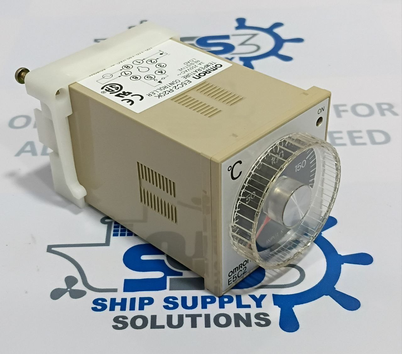 Omron E5C2-R20K Temperature Controller 0 to 200°C Volt 100/110/120V AC