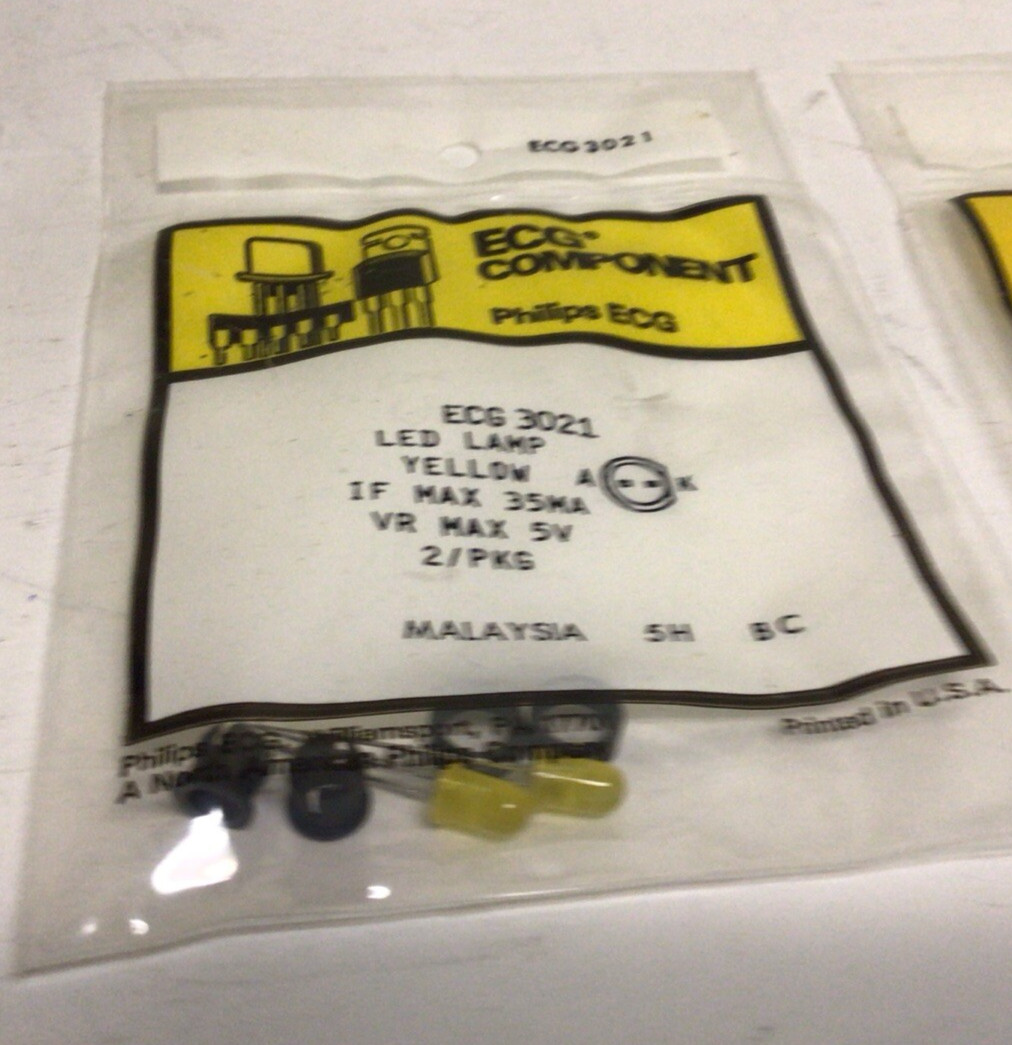 NEW, (ASSORTED LOT) ECG COMPONENT ECG123A, ECG137A, ECG3021, ECG3022, FREE SHIP