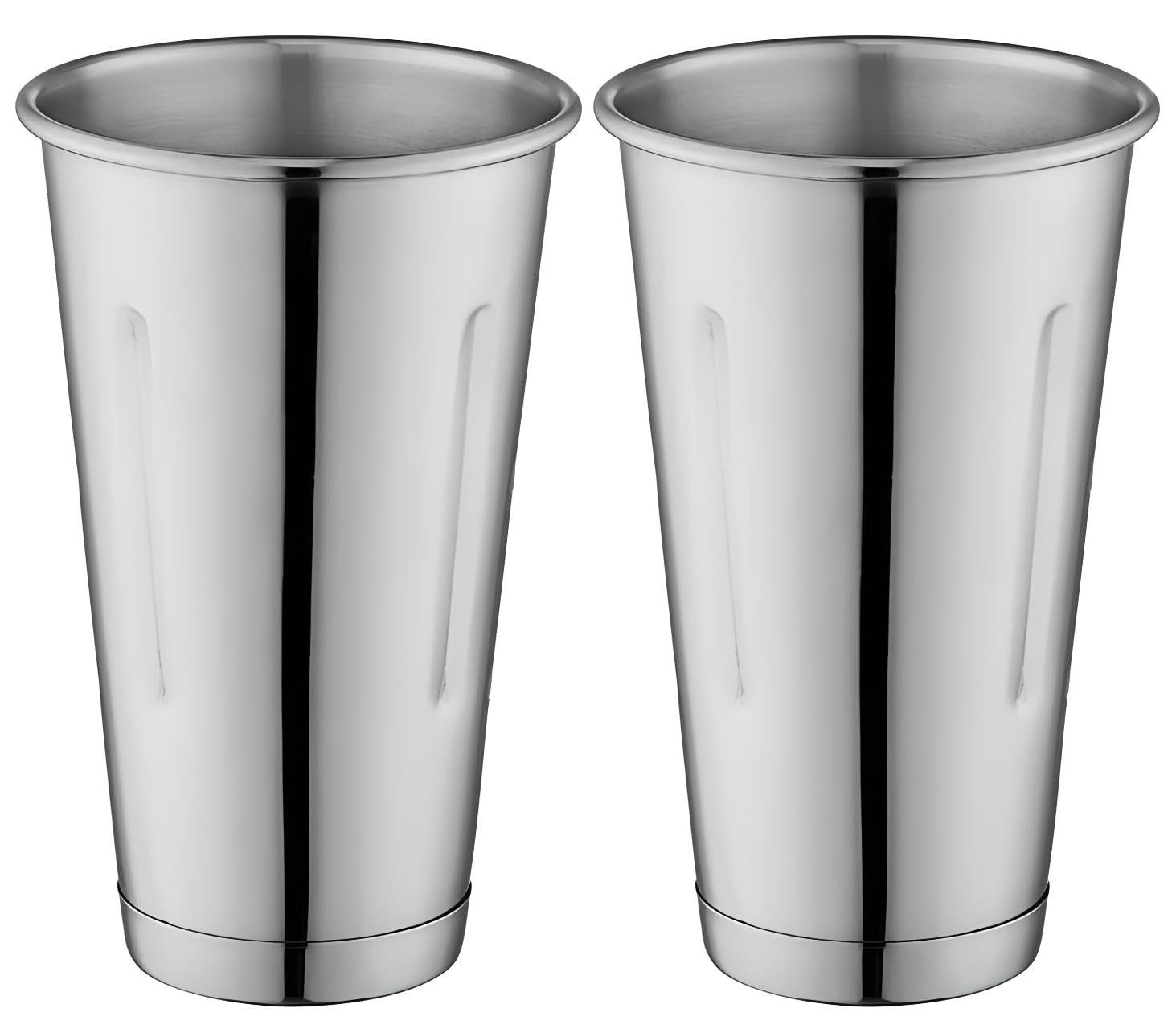 7-Inch Stainless Steel Malt and Milkshake Mixing Cup | 30 Ounce Professional Mil
