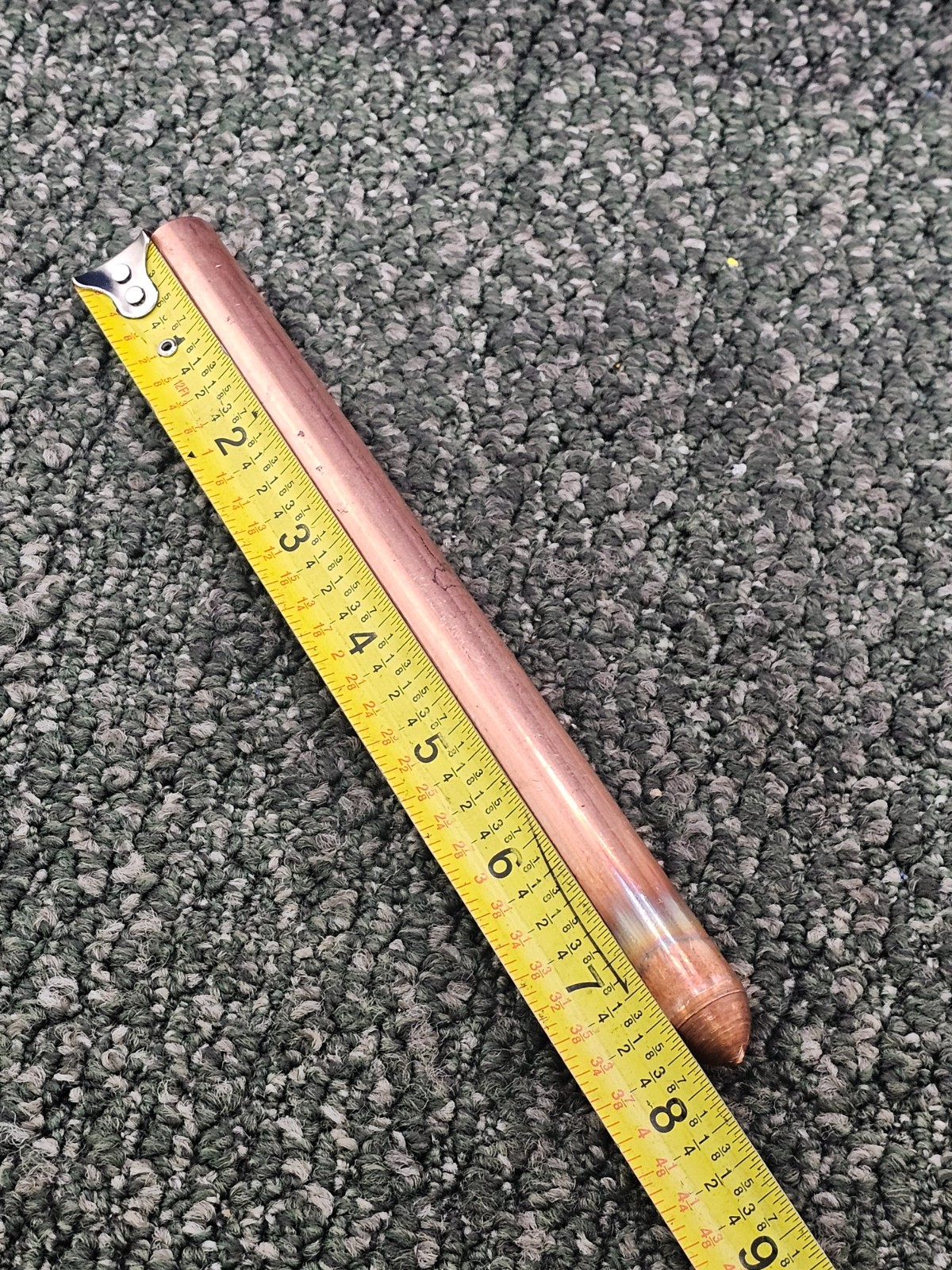 (QTY 4) Sioux Chief Copper Stub Out & Air Chamber Sweat Bullet 1/2″ x 8″ Type L