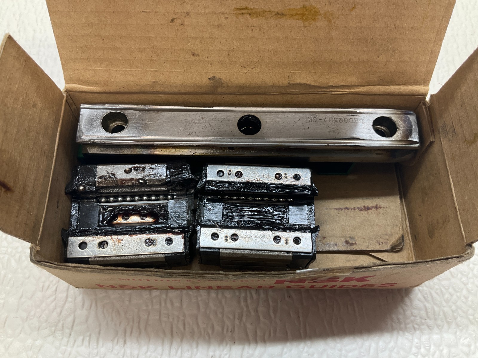 NSK NAS15 Linear Bearing Block Lot of 2 (TSC)