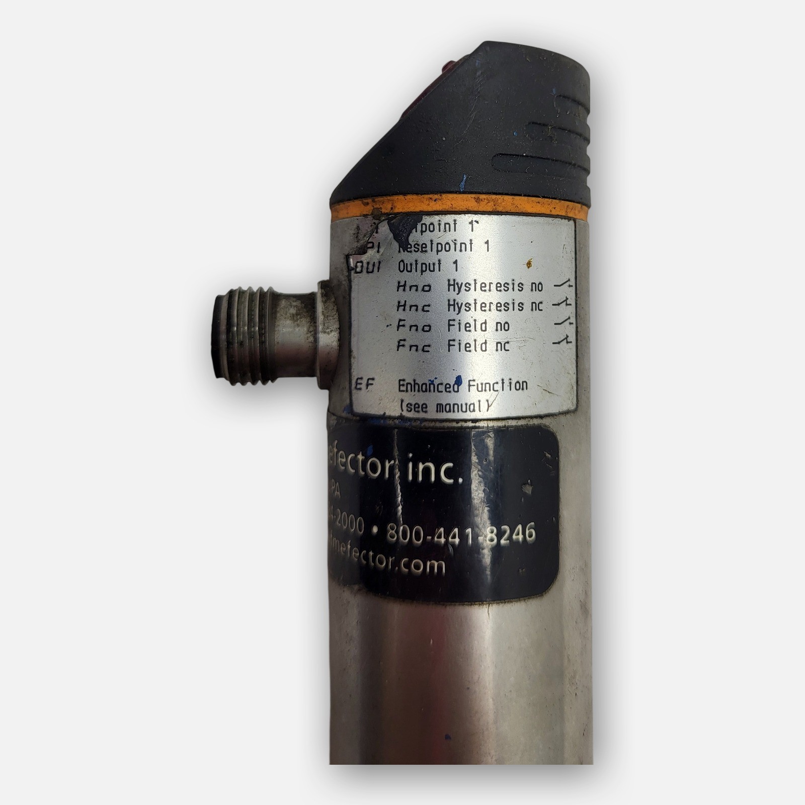 IFM PN4224 PRESSURE SENSOR PORT SIZE 1/4″ NPT