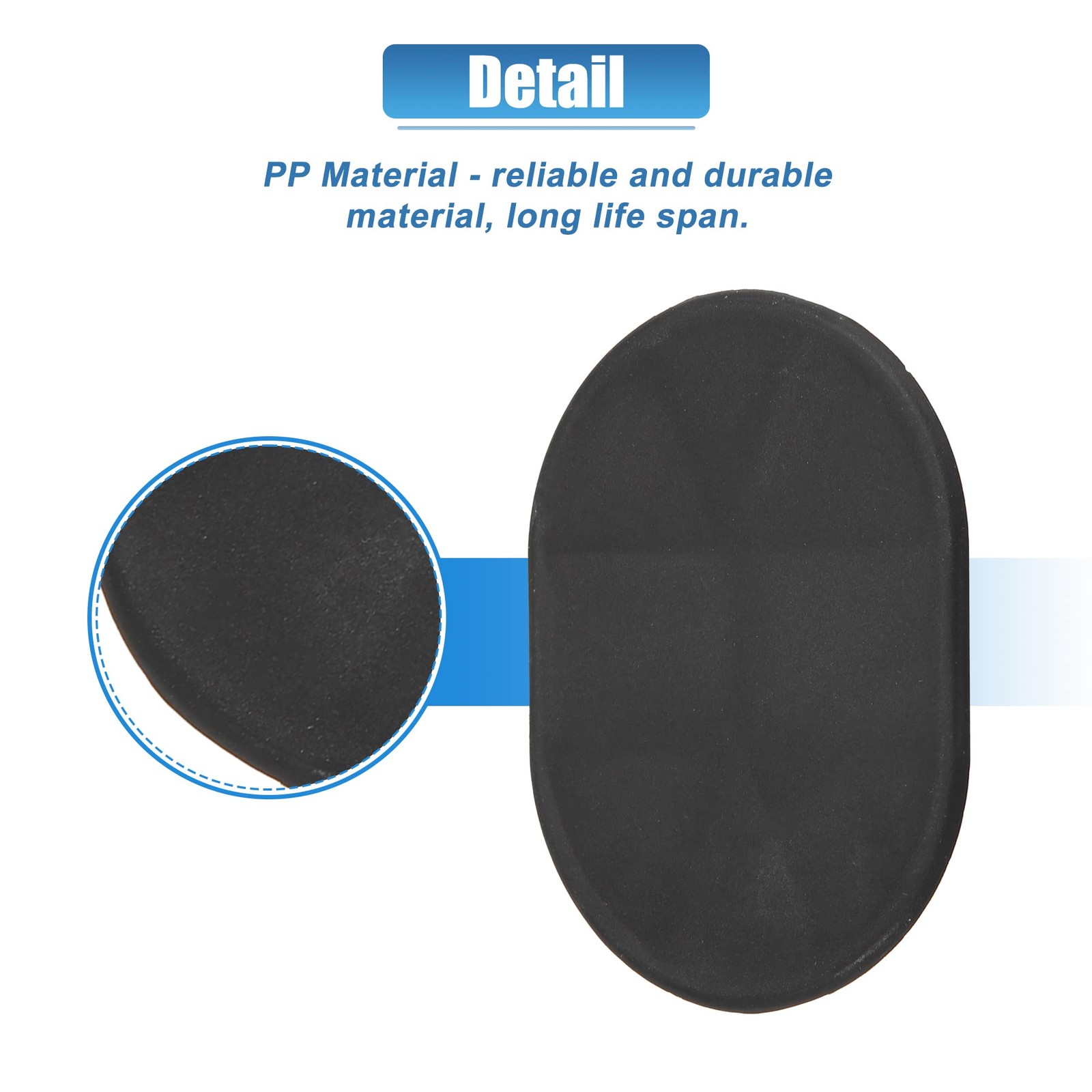 Pick Up Truck Bed Body Plug for Dodge for Ram 1500 2500 3500 for Jeep 2.95×2.17″