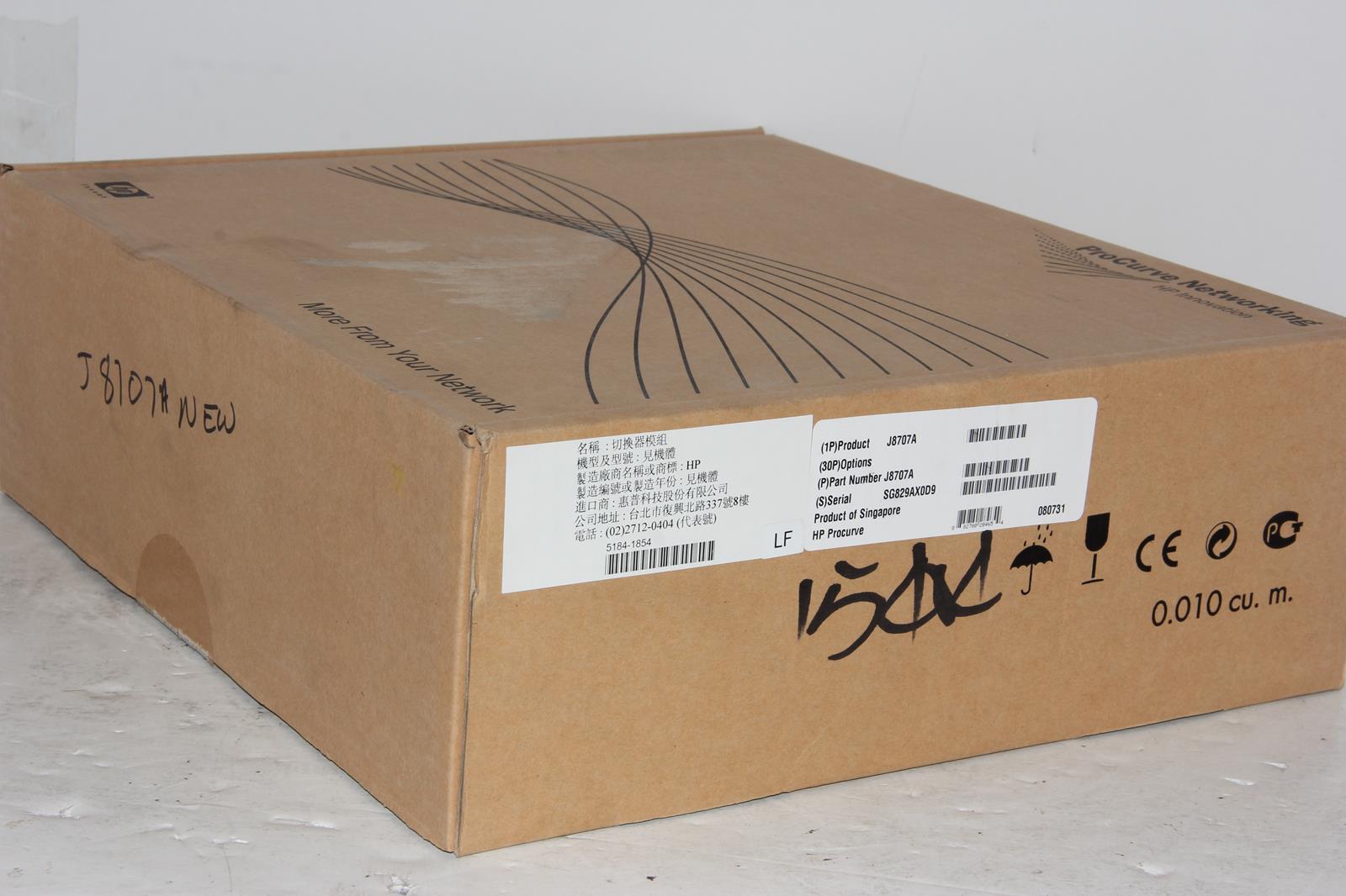 Hewlett Packard HP J8707A Quad 10GbE X2 Expansion Module “NEW”