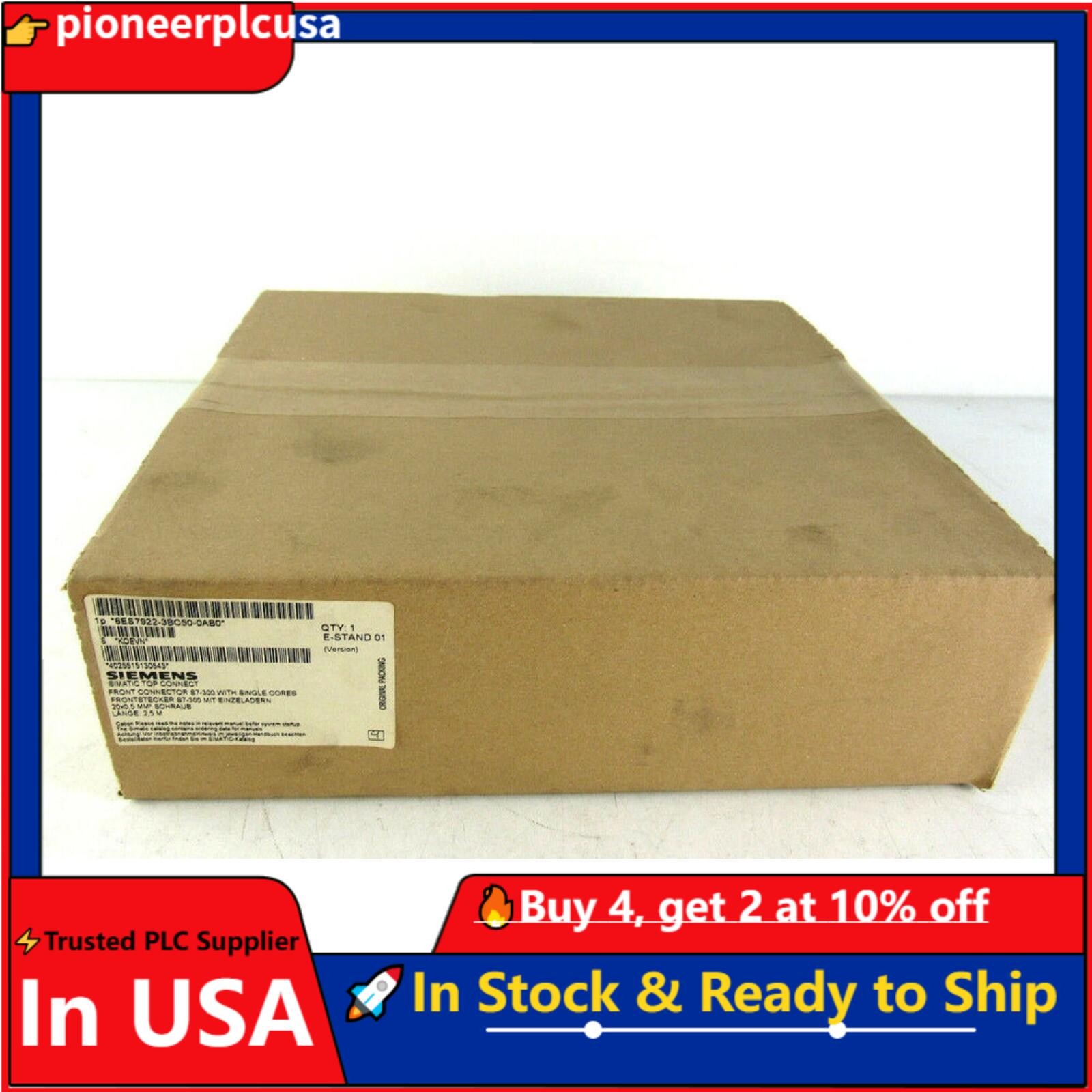 Siemens SITOP Connection 6ES7922-3BC50-0AB0 Simatic S7