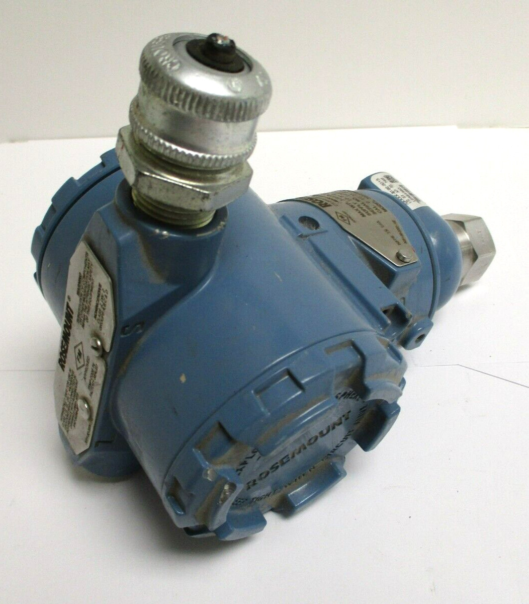 ROSEMOUNT , 3051TA1A2B31AB4I5V5A1927 , 1/2″ FNPT TRANSMITTER , SLIGHTLY USED
