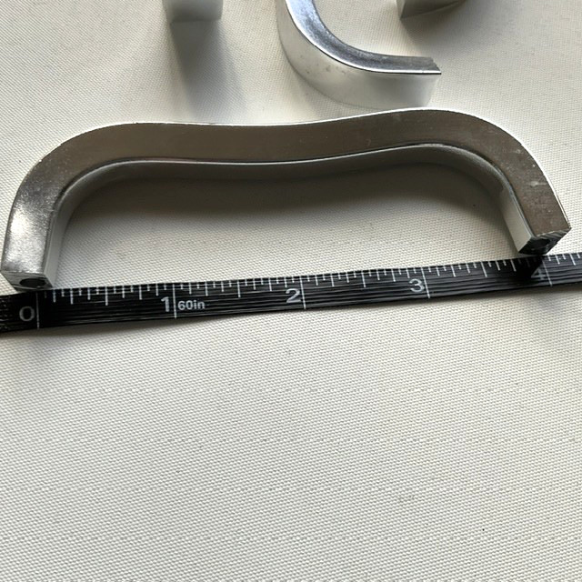 Original Steelcase Desk Drawer Pulls Mid Century Modern Metal Tanker Desk Handle