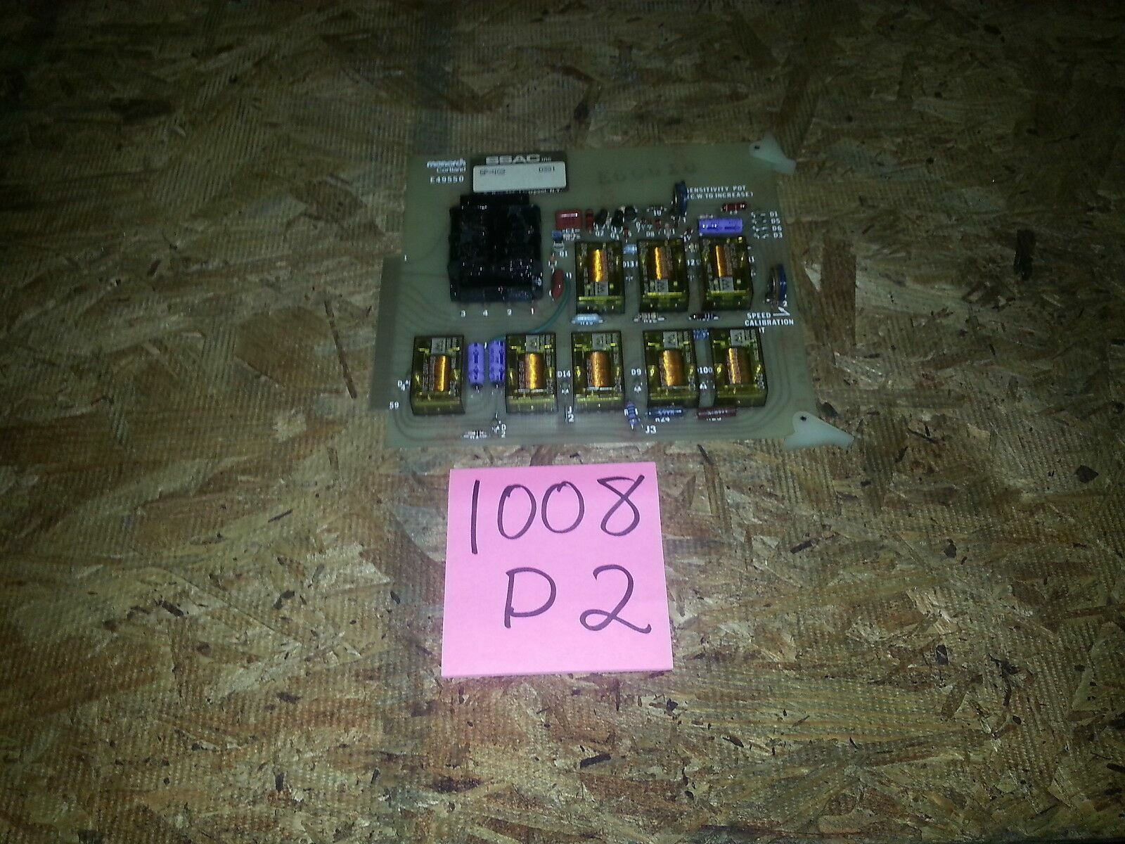 Monarch Cortland SSAC SP-462 E49550 Solid State Timer Relay Circuit Board Each