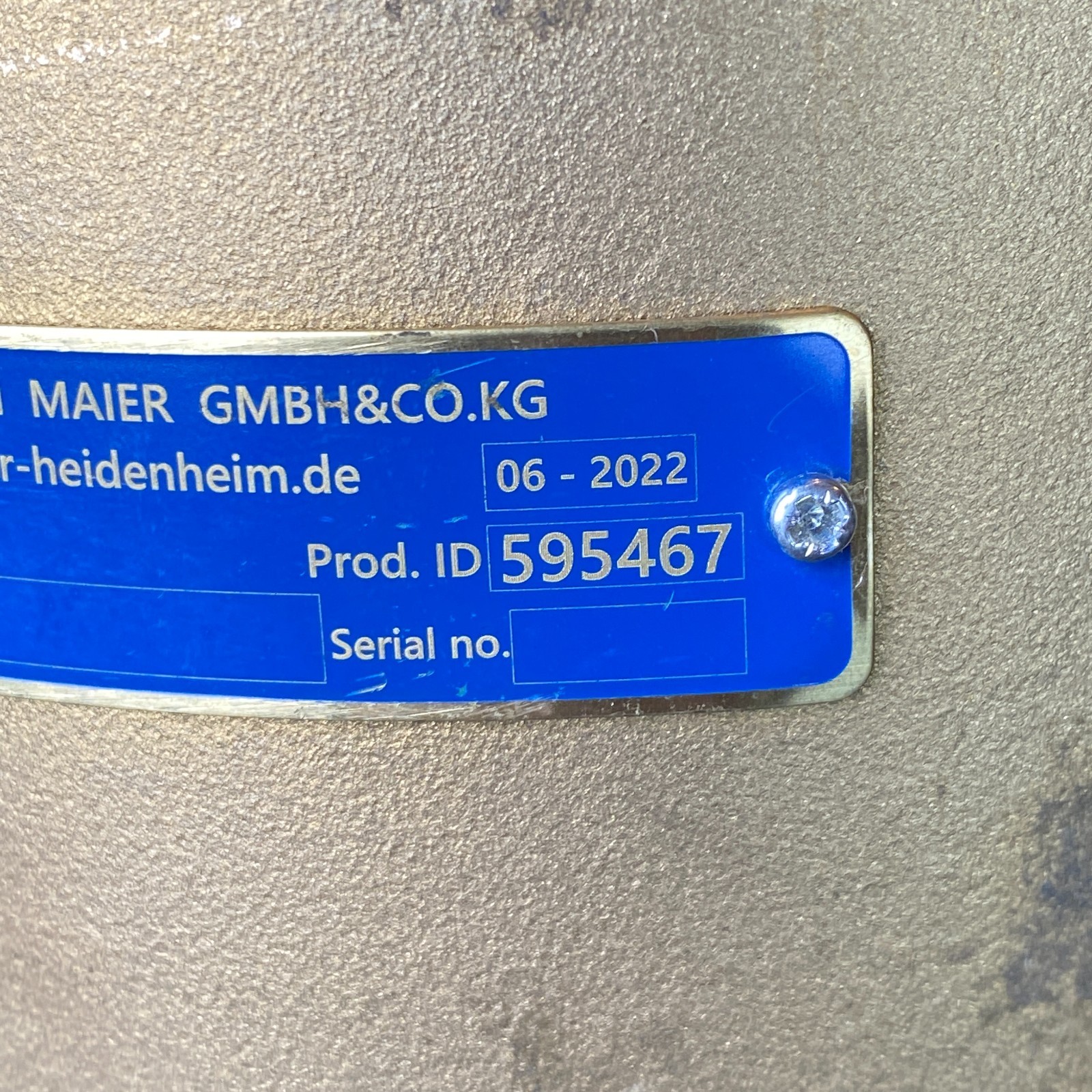 MG Christian Maier Group DP 50 L 53-103 586979 2″ NPT DN50 Rotary Joint NEW RUST