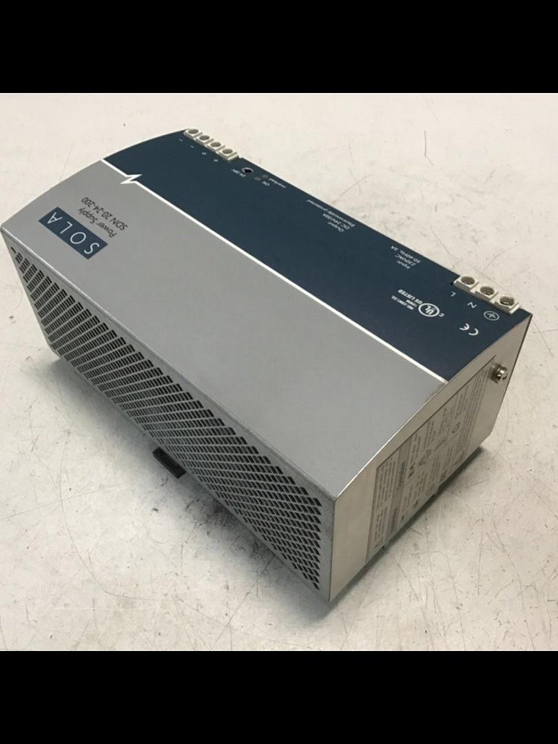 SOLA ELECTRIC Power Supply SDN20-24-200 Used #144460