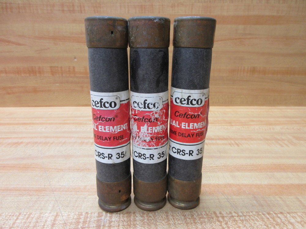 Cefco CRS-R 35 Fuse CRSR35 (Pack of 3)