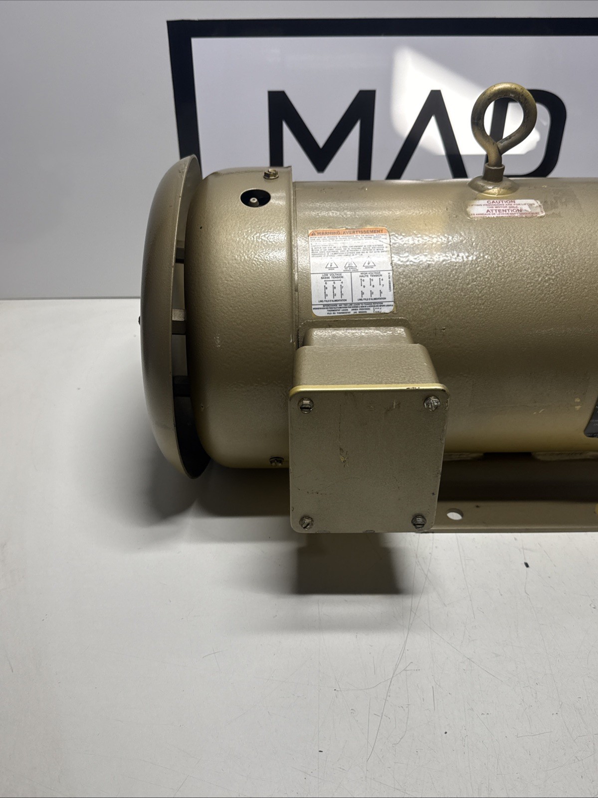 BALDOR CEM3616T SUPER E MOTOR SPEC M36A002S428G1 HP 7.5 230/460V RPM 3450