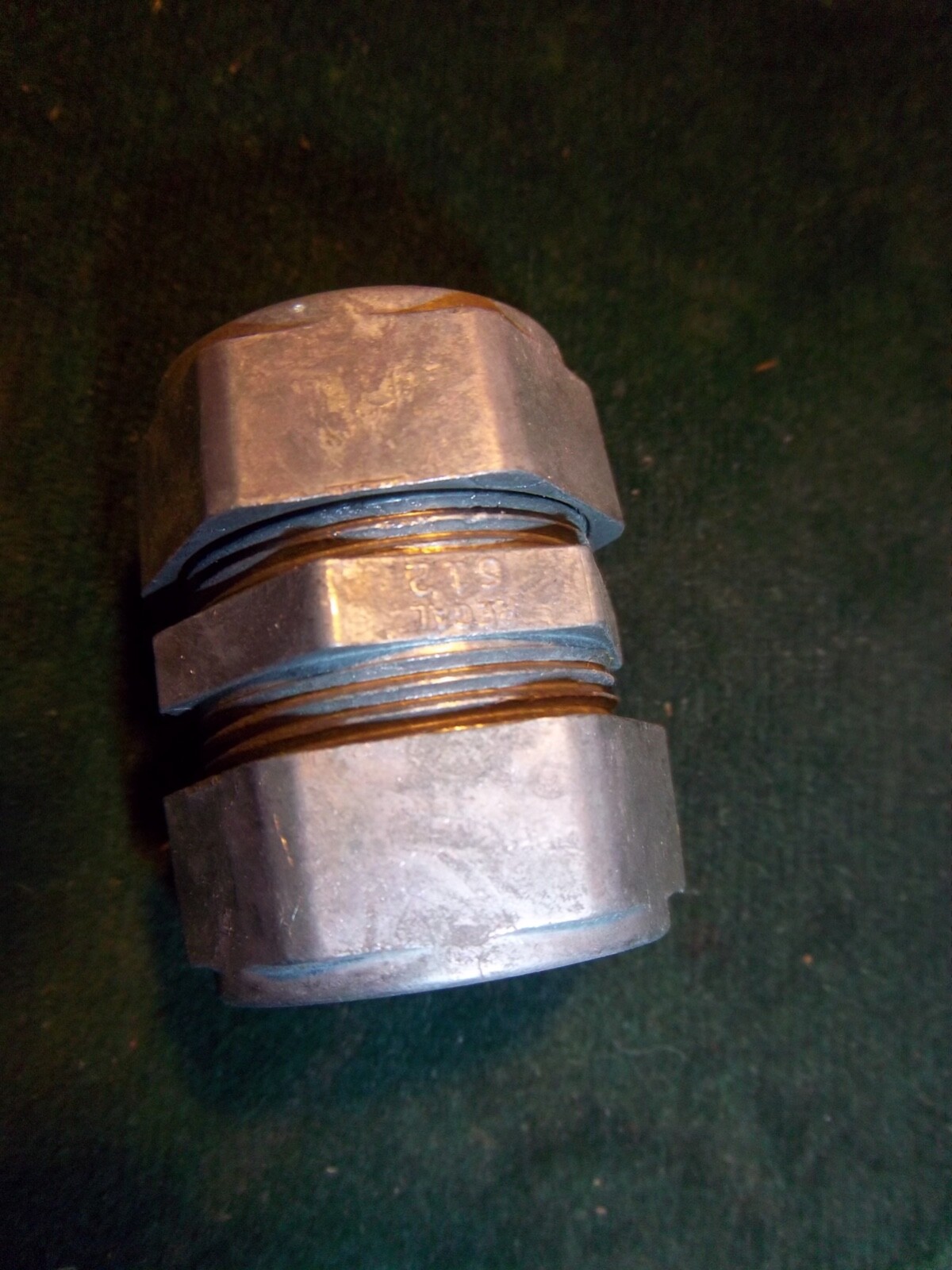 Lot of 6 3/4″ EMT 612 Coupling-Concrete Tight – New Old Stock ~ Aisle Z