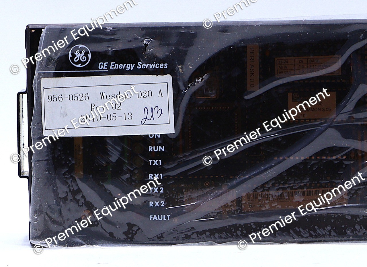 NEW GE ENERGY WESDAC D20 A LOGIC PANEL