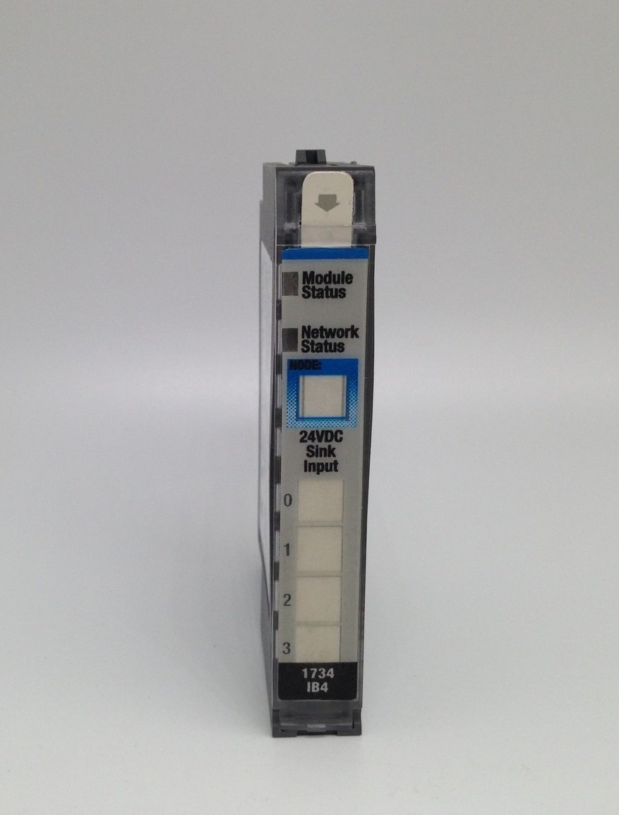 ALLEN BRADLEY 1734-IB4 POINT I/O 24VDC 4 CHANNEL SINK INPUT MODULE SER C