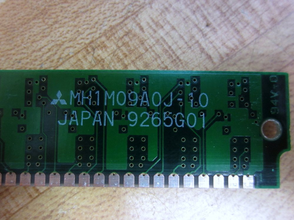 Mitsubishi MH1M09A0J-10 Memory Module MH1M09A0J10