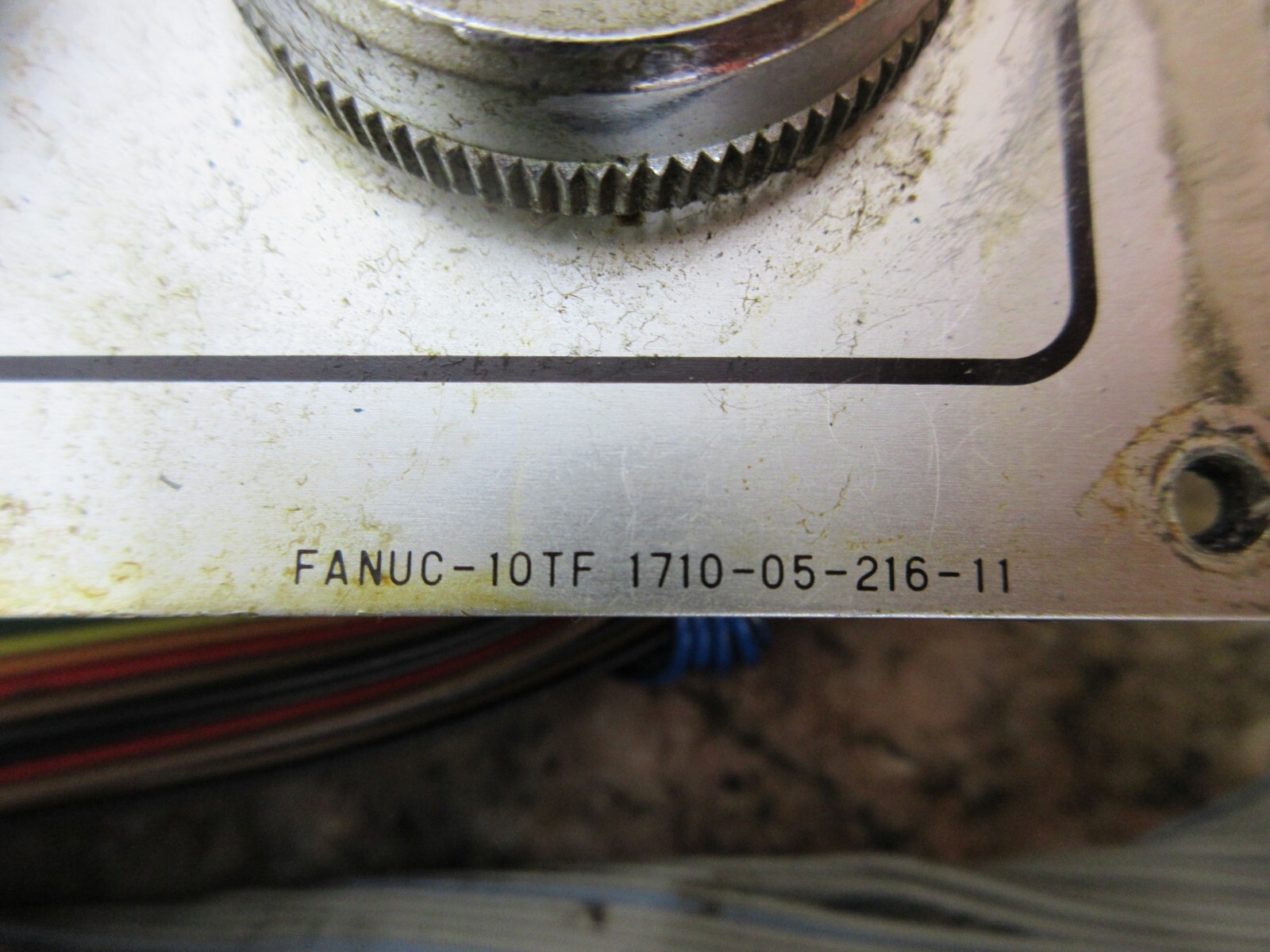 HITACHI SEIKI HT20 FANUC 10TF 1710-05-216-11 OSM-01-2(C)F MAIN OPERATOR PANEL