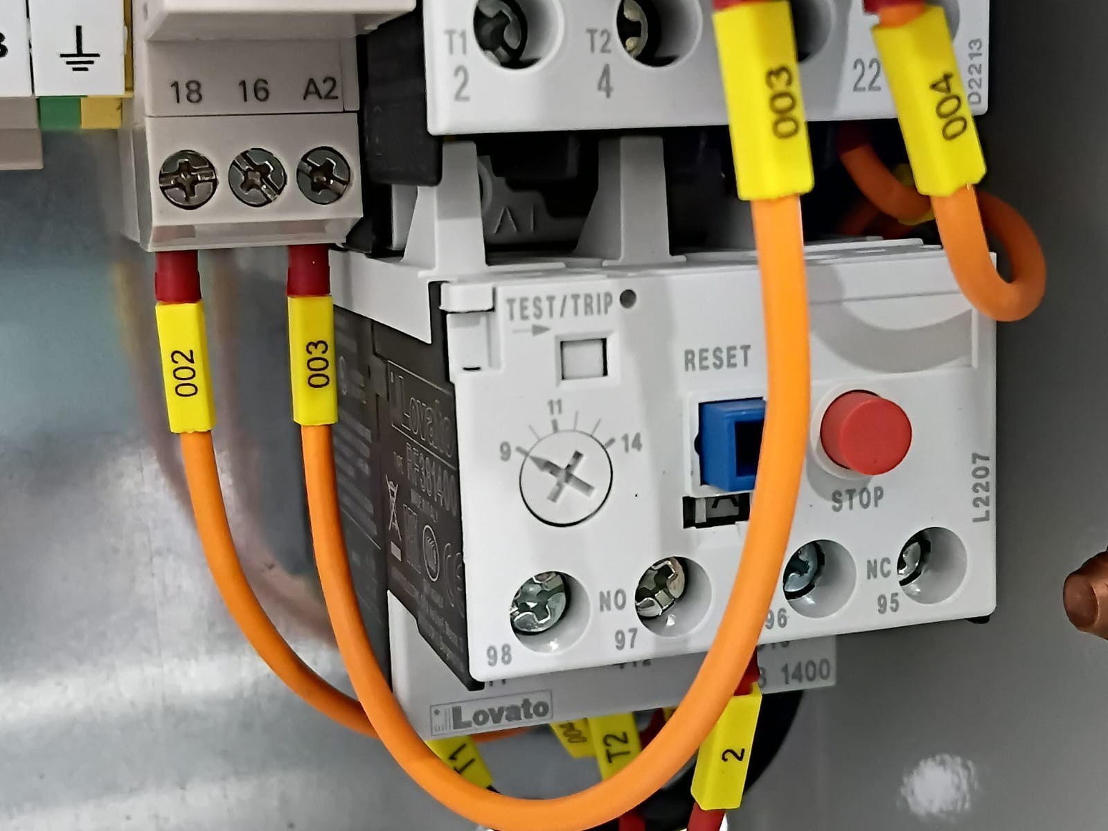 Kockum Sonics TK80 Contactor Unit Control Voltage 230VAC Main Voltage MAX 690V