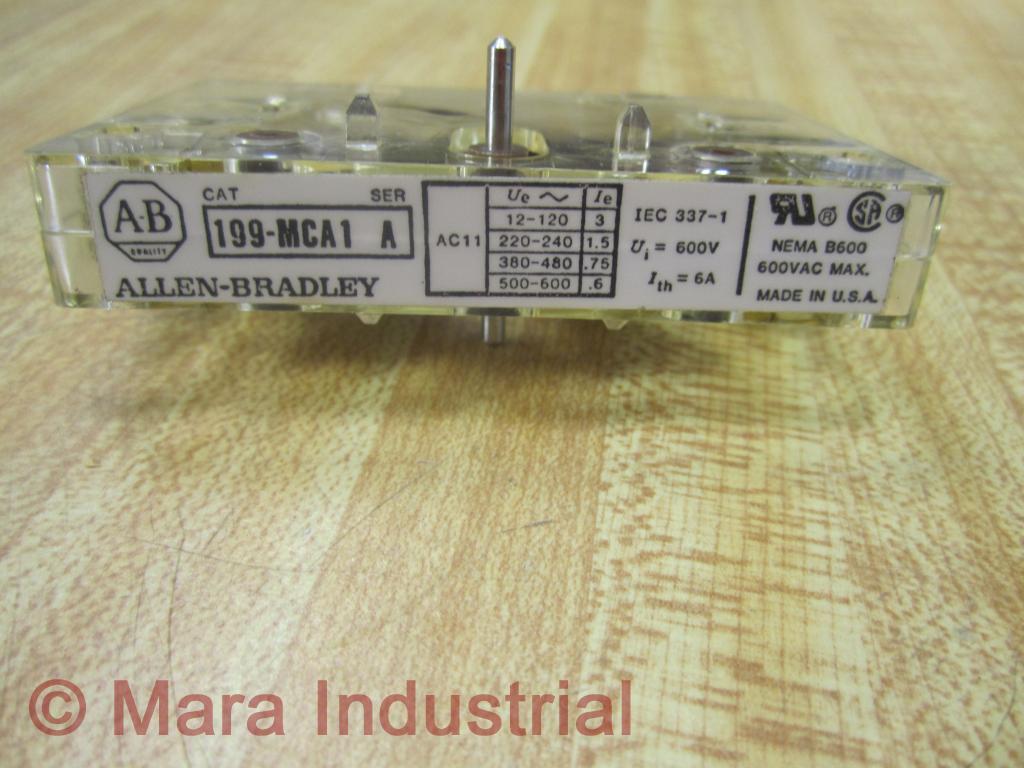 Allen Bradley 199-MCA1 Mechanical Interlock 199MCA1