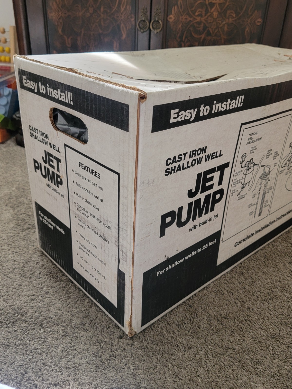 Brand New FLOTEC 115/230V SHALLOW WELL JET PUMP FP4101-01