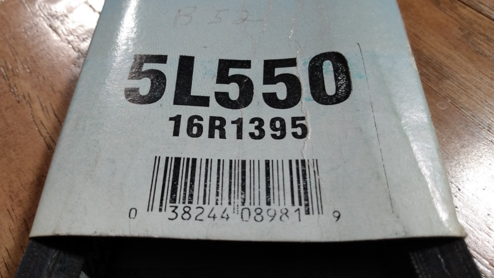 Dayco 5L550 Durapower II V-Belt 5/8” x 50 OD 16R1395