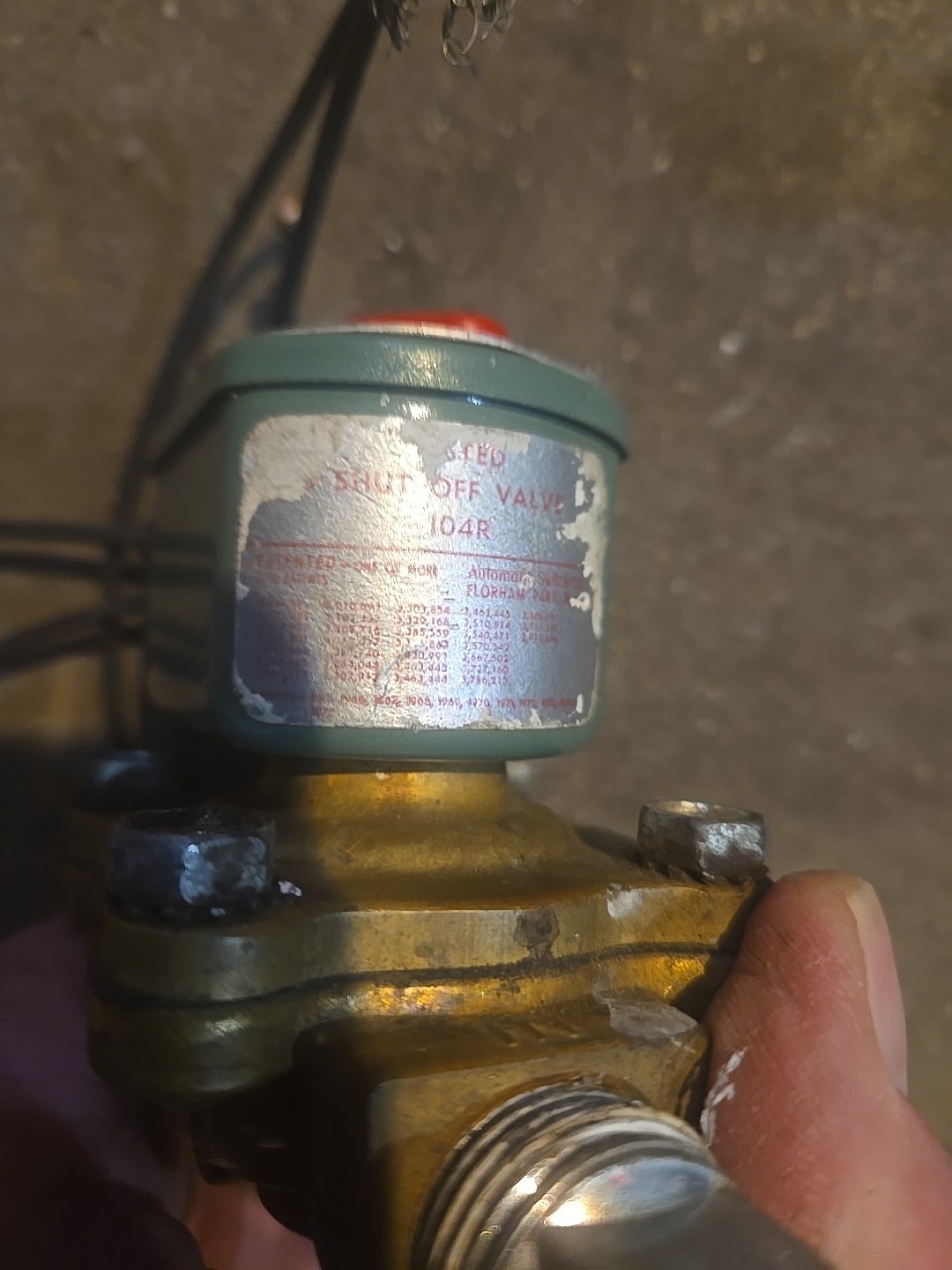 ASCO 8210B54 SOLENOID VALVE 125PSI 110-120V 50/60HZ