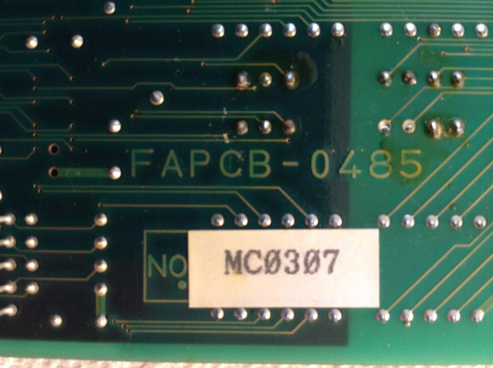 Disco 4TP-1C64401 Board EAUA-463201 4 Axis M CON FAPCB-0485