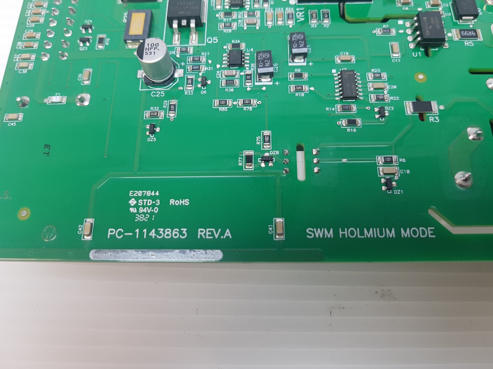 LUMENIS MODULE LM-SA-1143881-F, PC-1143863 REV. A SWM HOLMIUM MODE