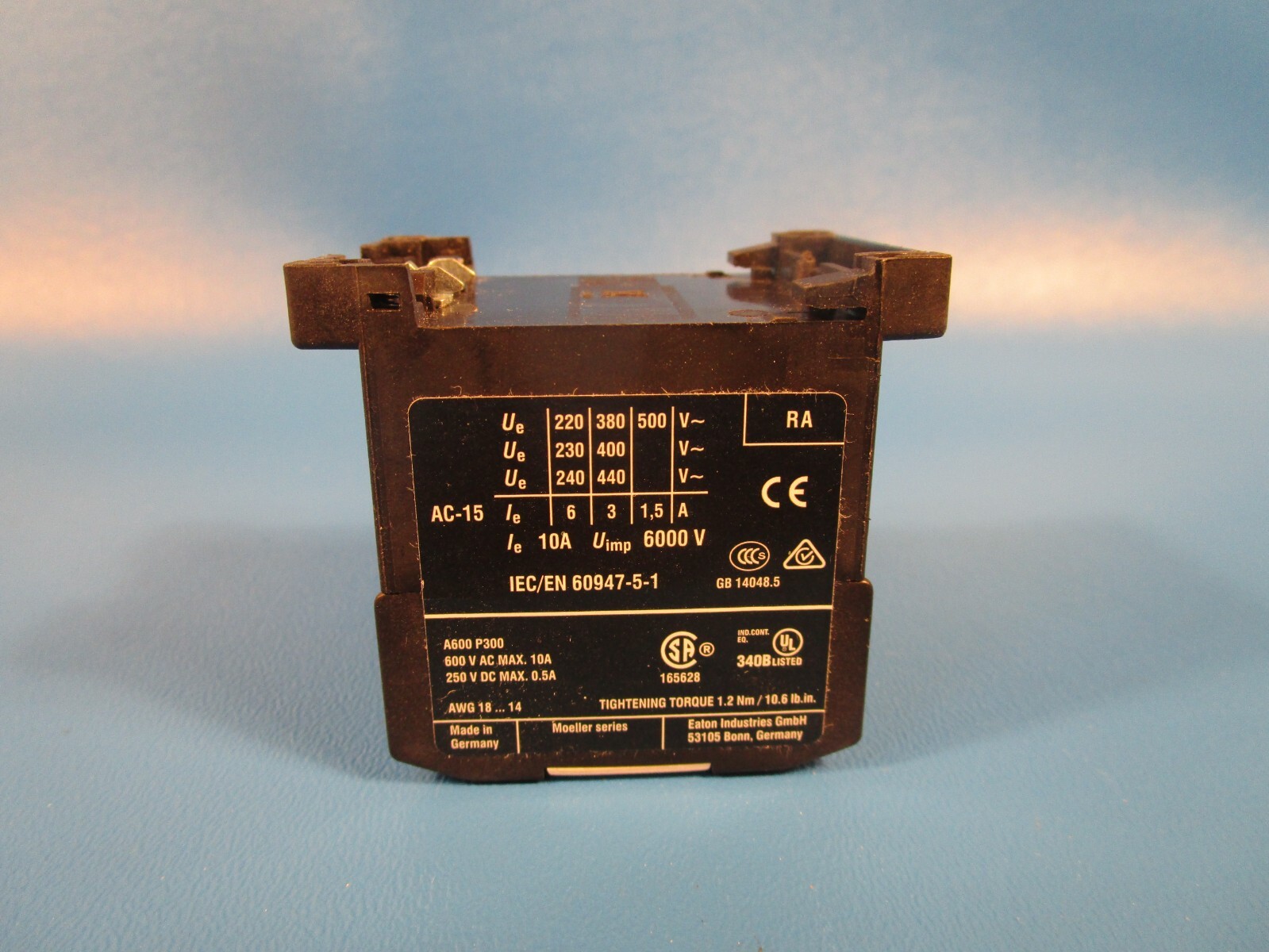 EATON DILER22, XTRM10A22A, Mini Control Relay, 10 A Contact Form 2/no/2nc