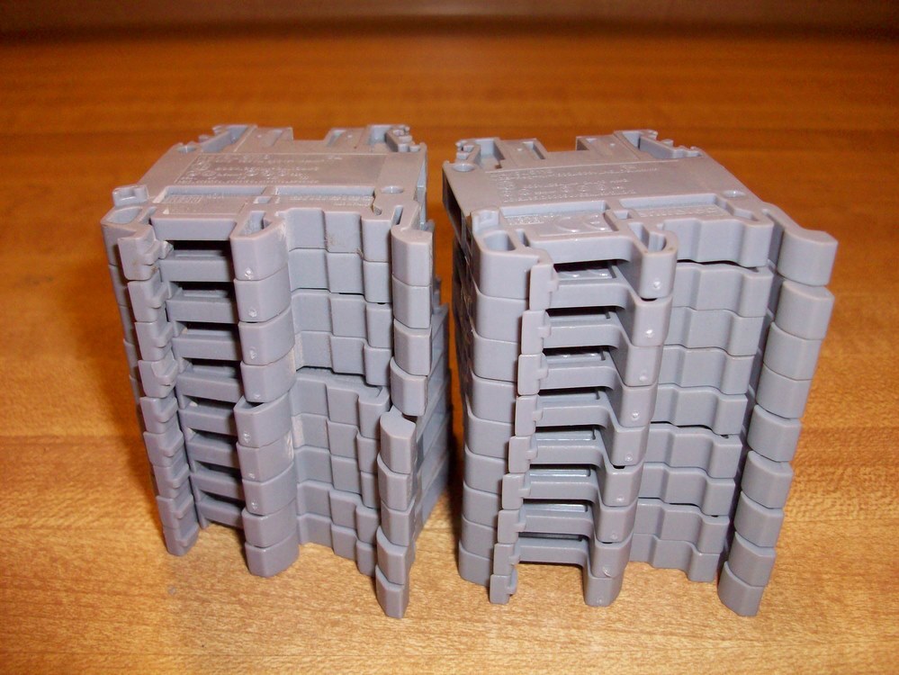 Entrelec ABB M4/6-5116 Block 1SNA115116R0700 Grey (Pack of 55)