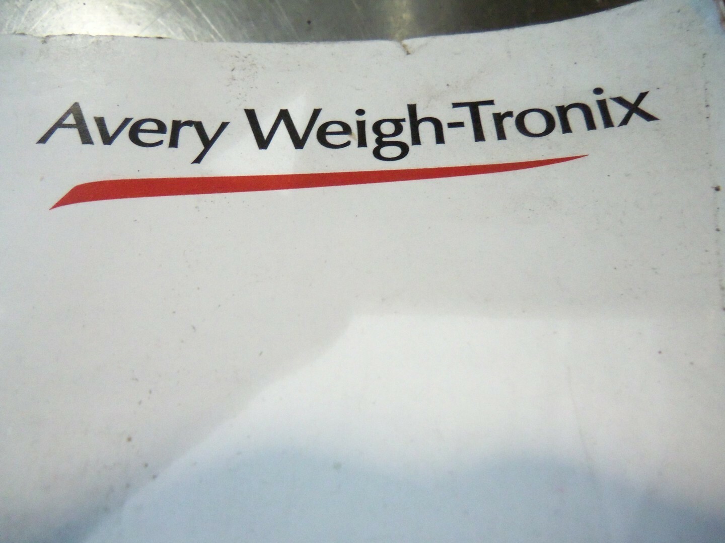 Avery Weigh-Tronix User’s Manual PC-820/821 *FREE SHIPPING*