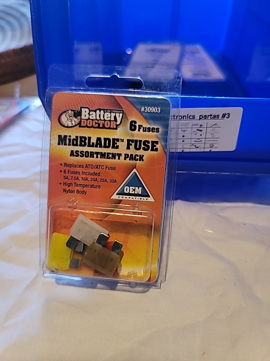Battery Doctor 30903 ATC/ATO Blade Fuses – Assortment – 1 EACH