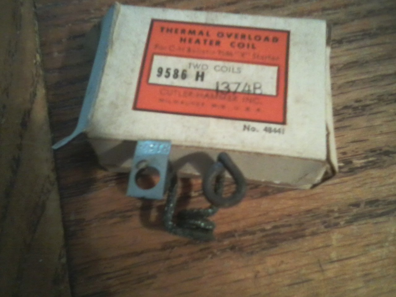 *(3)* NEW* …… CUTLER HAMMER 9586-H-1374B OVERLOAD RELAY HEATER ELEMENT COIL