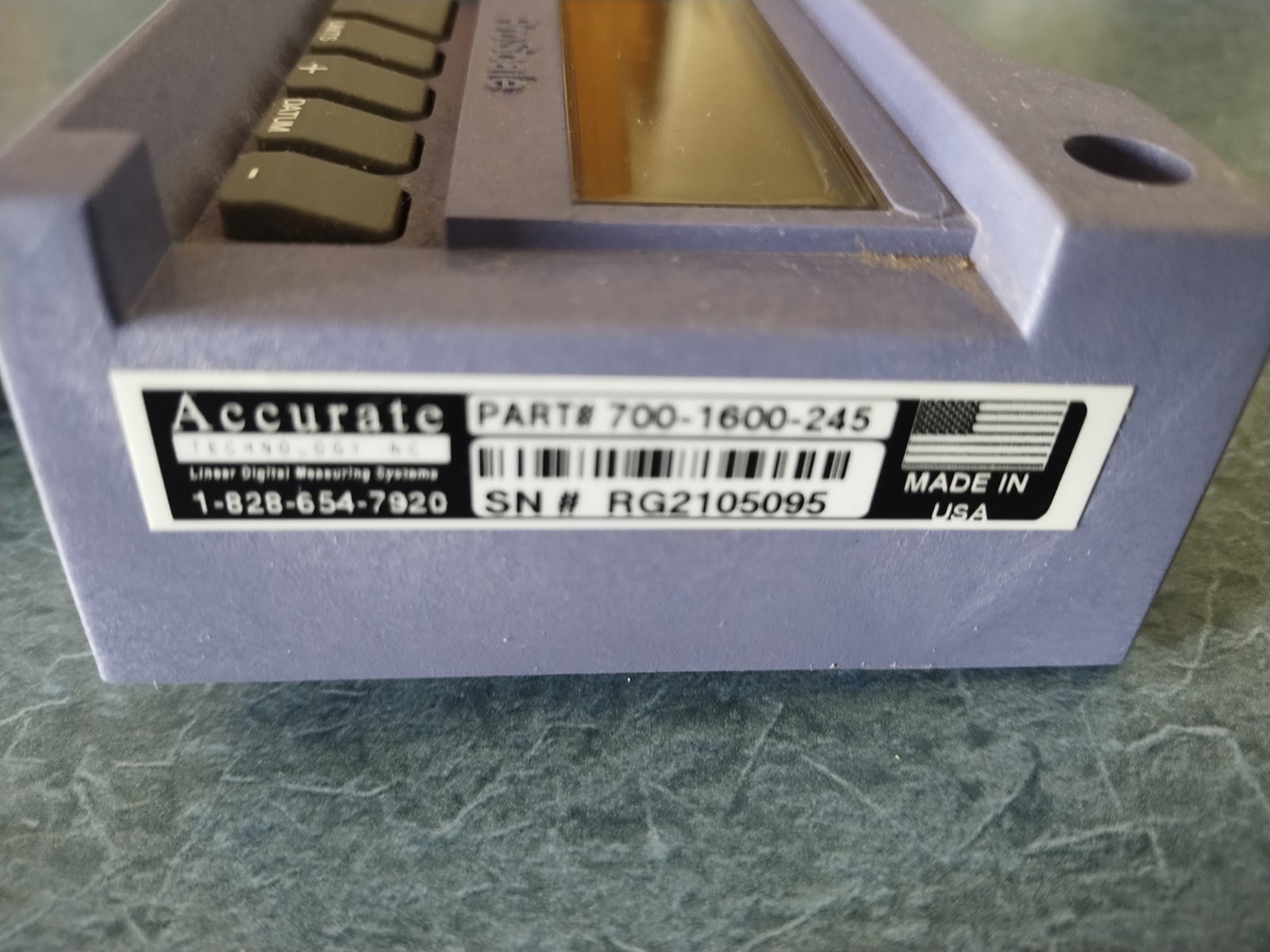 ACCURATE TECHNOLOGY 700-1600-235 NSNP