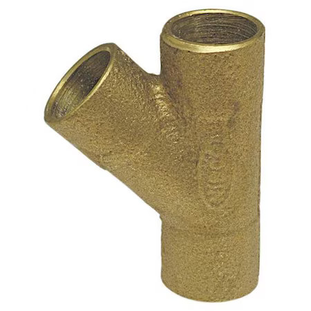 Nibco 749 1 Wye, 45, Cast Bronze, C X C X C, 1 In