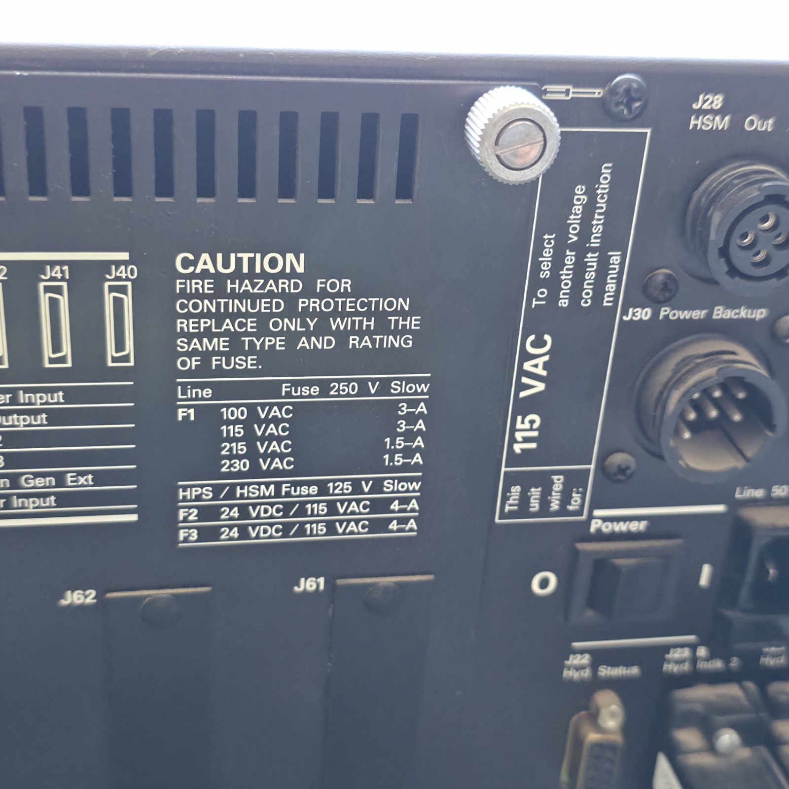 MTS 458.20 MicroConsole Servohydraulic Controller Interface 115 VAC Power Tested