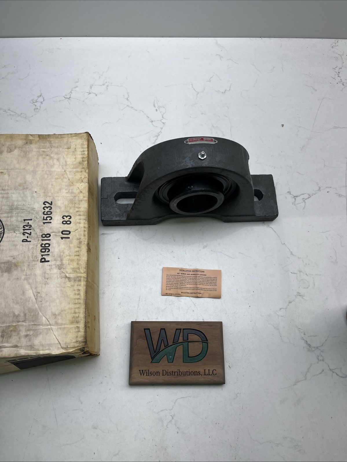 SEALMASTER MPD-43 2 11/16” PILLOW BLOCK BEARING NIB