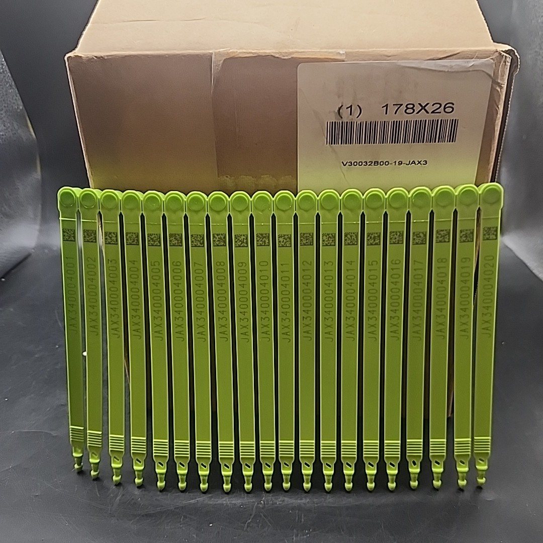 1000 Plastic Security Tamper Trailer Truck Shipping Container Seals Laser Number