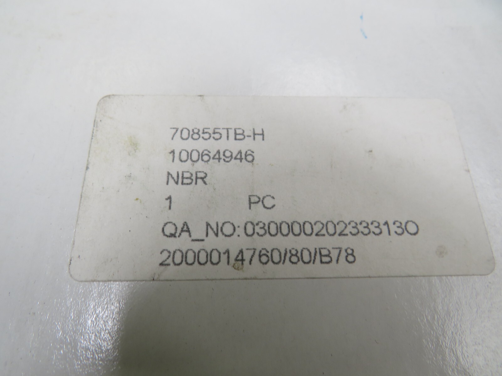 NBR 70855TB-H Oil Seal 7.000 x 8.500 x 0.500