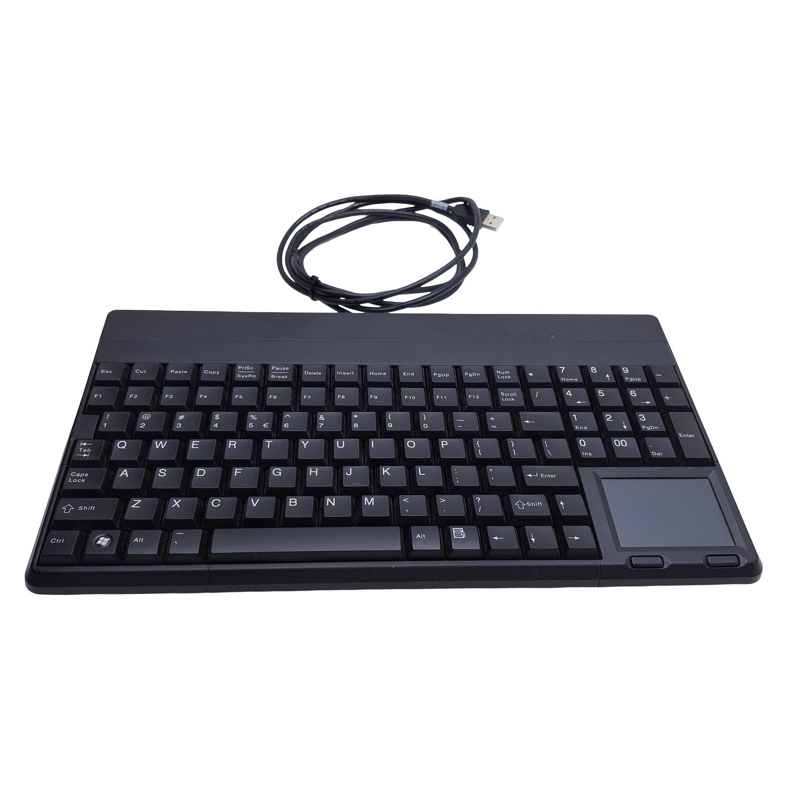 Cherry SPOS G86-62401EUADAA-/00 Compact Keyboard W/ Trackpad 106 Key, USB-A, 96%