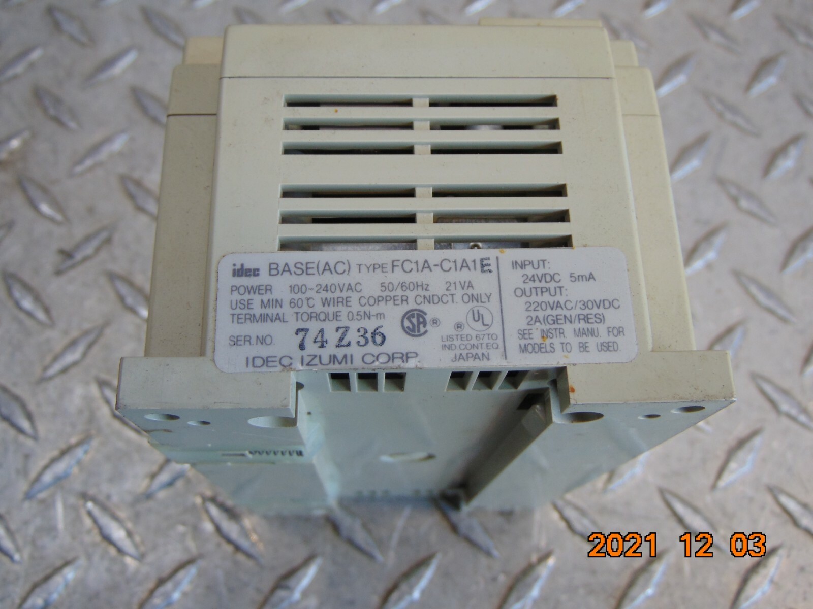 IDEC FC1A-C1A1E MICRO CONTROLLER *FREE SHIPPING*