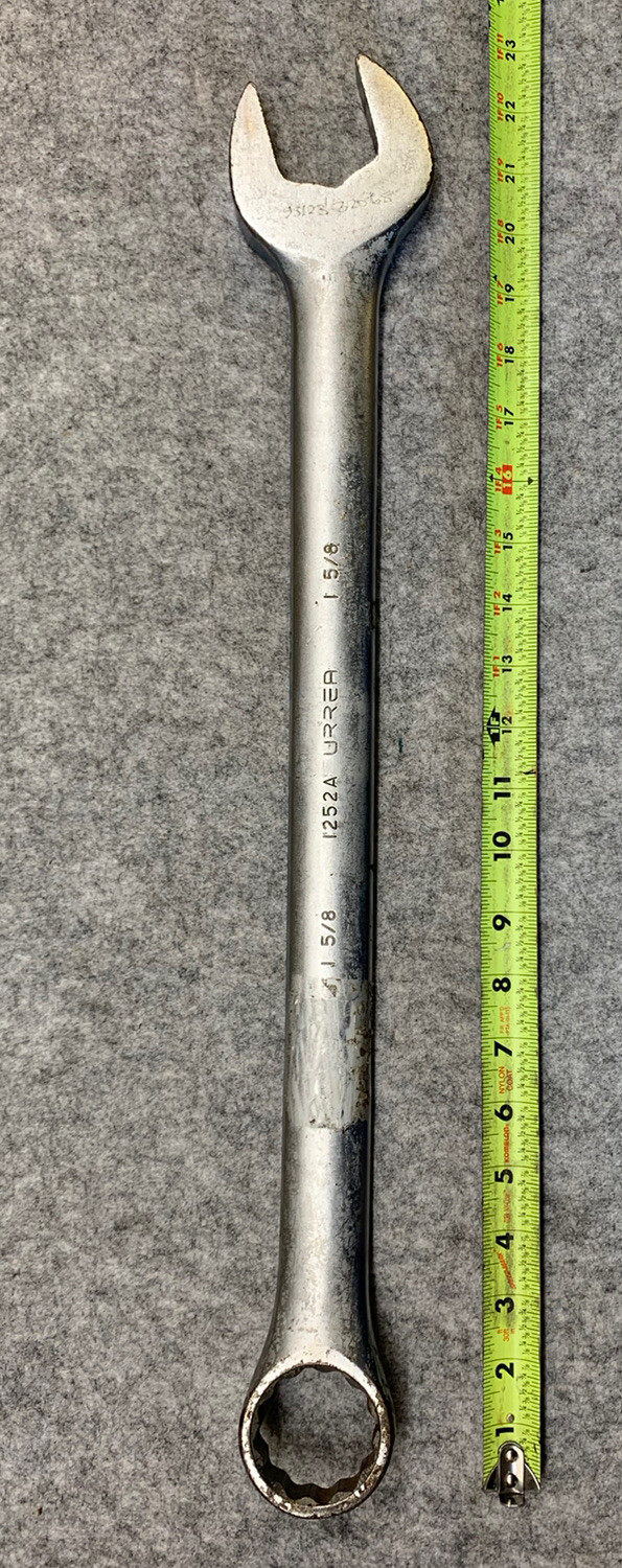 URREA 1252A 1-5/8” Wrench Used Free Shipping